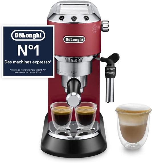 De'Longhi, De 'Longhi EC685.R Mędrzec mleka, 15 cm, Emulgator mleka, Expresso i Cappuccino