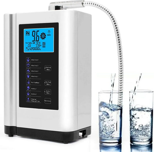 ROEFETY, Biały, Alkaline wody Ionizer, Water Treatment Device pH 4- 10.5dla białego 5pour
