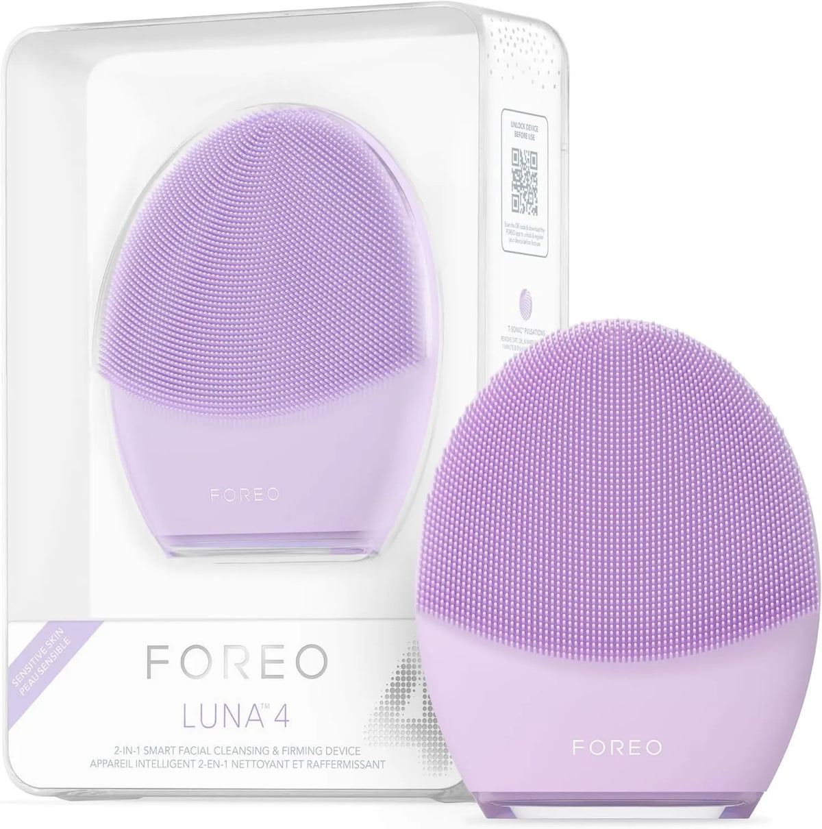 FOREO, LUNA 4 Masażer, Szczotka, PREZENT LUNA, 4 Szczotkowa Twarz Czyścicielka