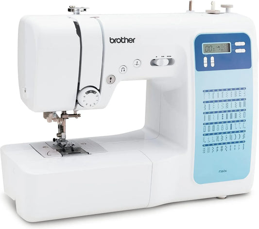 Brother elektroniczna maszyna do szycia, Brat FS60X Maszyna, Biały, Maszyna do szycia Elektryczny