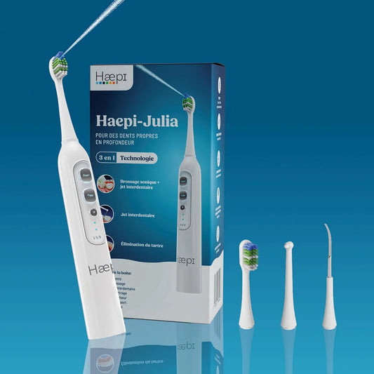 Haepi, Szczotka, elektryczny hydropuls dentystyczny, USB