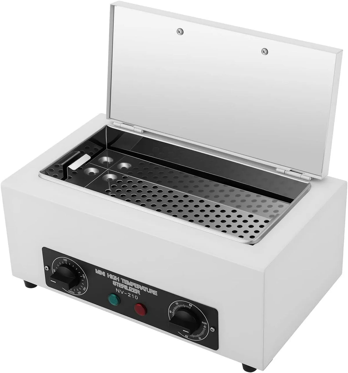 HIKUUER, Sterylizator, szafka, elektryczne urządzenia do sterylizacji, czyszczenie UV i dezynfekcja szafki, 2 l, 300 W, 220 V, minutnik, profesjonalny