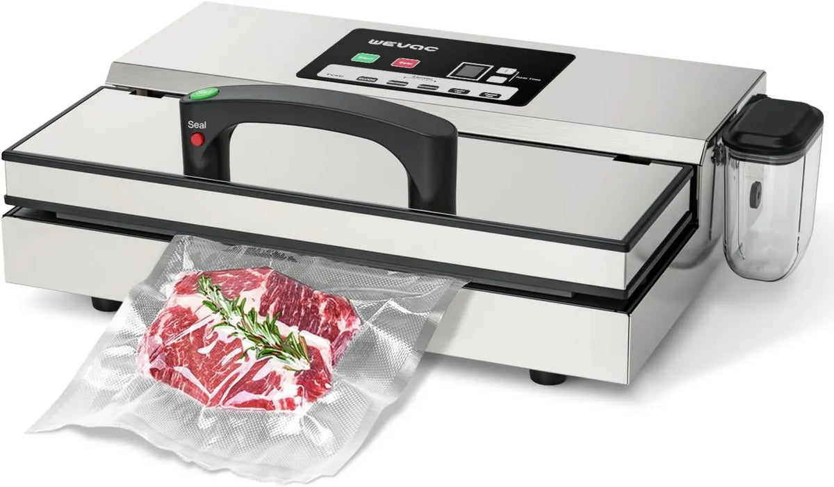 Wevac pakowarka próżniowa, 16 l / min sprzęt do odkurzania żywności, Maszyna, Maszyna do uszczelniania próżniowego, 30 cm, 16 l, profesjonalny 16 l/min