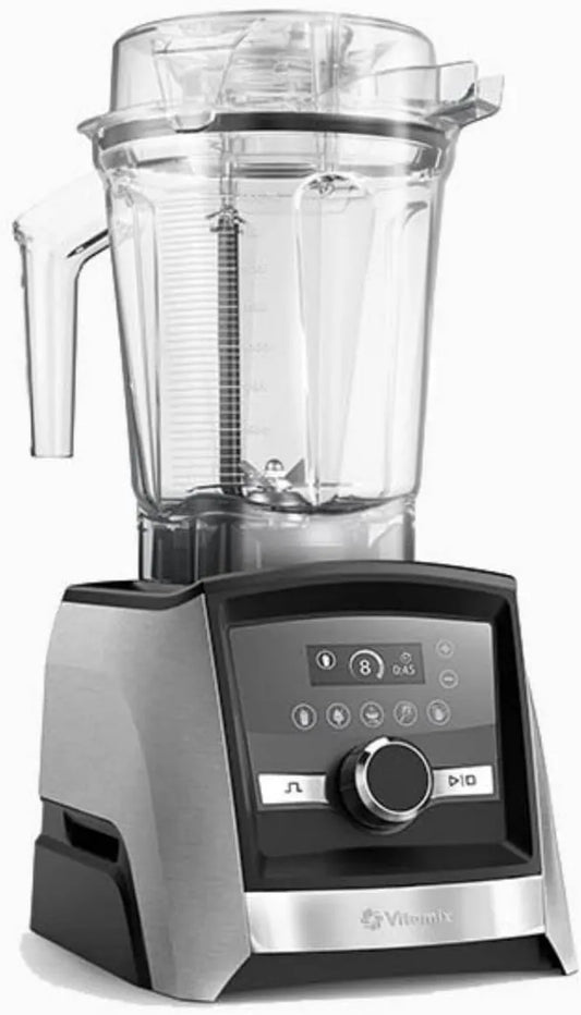 Blender, 1400 W, 1,22 m, sterowanie dotykowe, Vitamix Ascent Series A3500i blender, szklany blender, stal polerowana