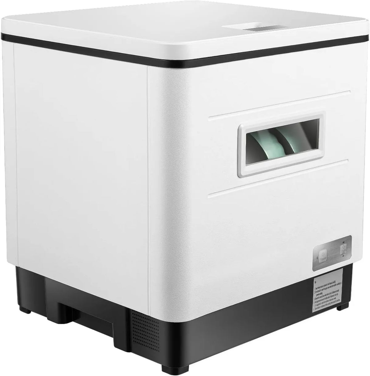 KOLHGNSE zmywarka wolnostojąca, Zmywarka, 220 V, stal nierdzewna, biała, zmywarka do stołu, zmywarka mini do naczyń w pełni automatyczna do domu