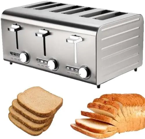 MJMLUCK, Chleb, maszyny do wyrobu chleba, grill, profesjonalny, wyjmowany, stal nierdzewna, Toster