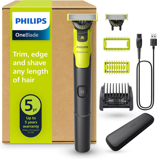 PHILIPS, QP4631 / 65 Shaft, IPS slab, Barbe, OneBlade 360 z autentyczną twarzą + Połączenia ciała QP4631/65