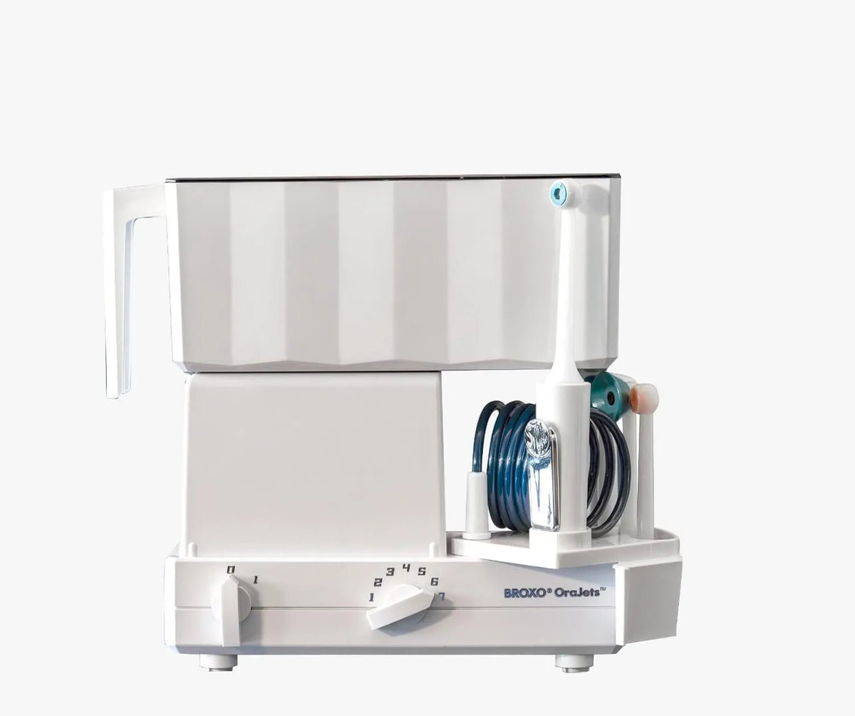 BROXO, Jet, Orajets, Hydropulent / Dental Jet wykonane we Francji, spersonalizowane akompaniament z ekspertem + dedykowany Arkebion ® Card Protector