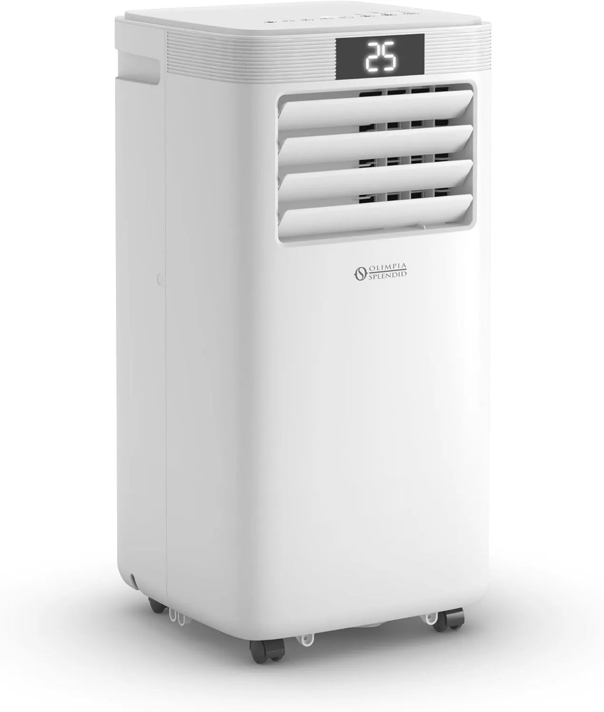Olimpia Splendid klimatyzator przenośny, HP R290 Urządzenie klimatyzacyjne, Przenośne, WiFi, Biały, 10.000 BTU, Zdalne sterowanie i zintegrowane WiFi, pojemność znamionowa 2, 6 Kw, Gaz ziemny R290