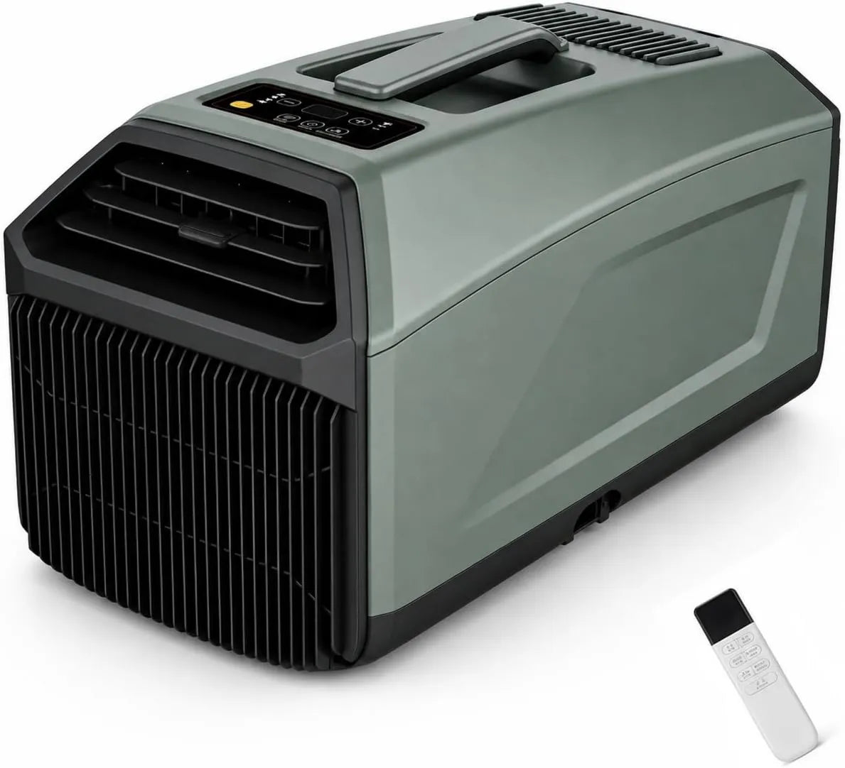 Soflightmok klimatyzator przenośny, Klimatyzator, 1400 W, 230 V, zegar, cichy, zielony, mobilny klimatyzator 5000 BTU 230 V 1400 W 2026 potężny i cichy dla małych pomieszczeń 8- 10 m² 8-10 m²