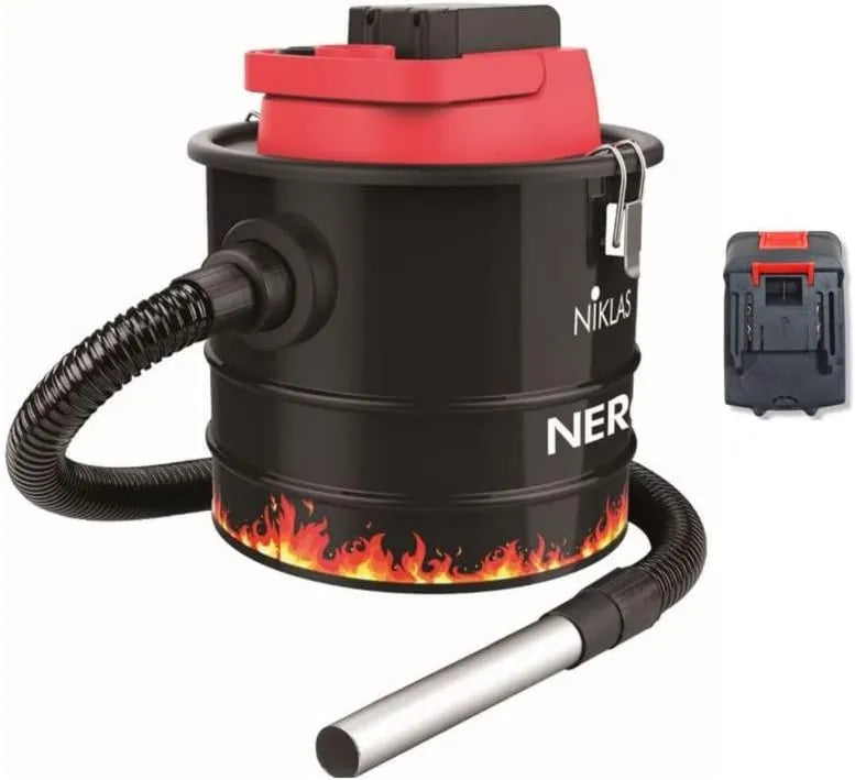 NIKLAS, Odkurzacz 2.0Ah, 10 l, 18 V, ssawka elektryczna