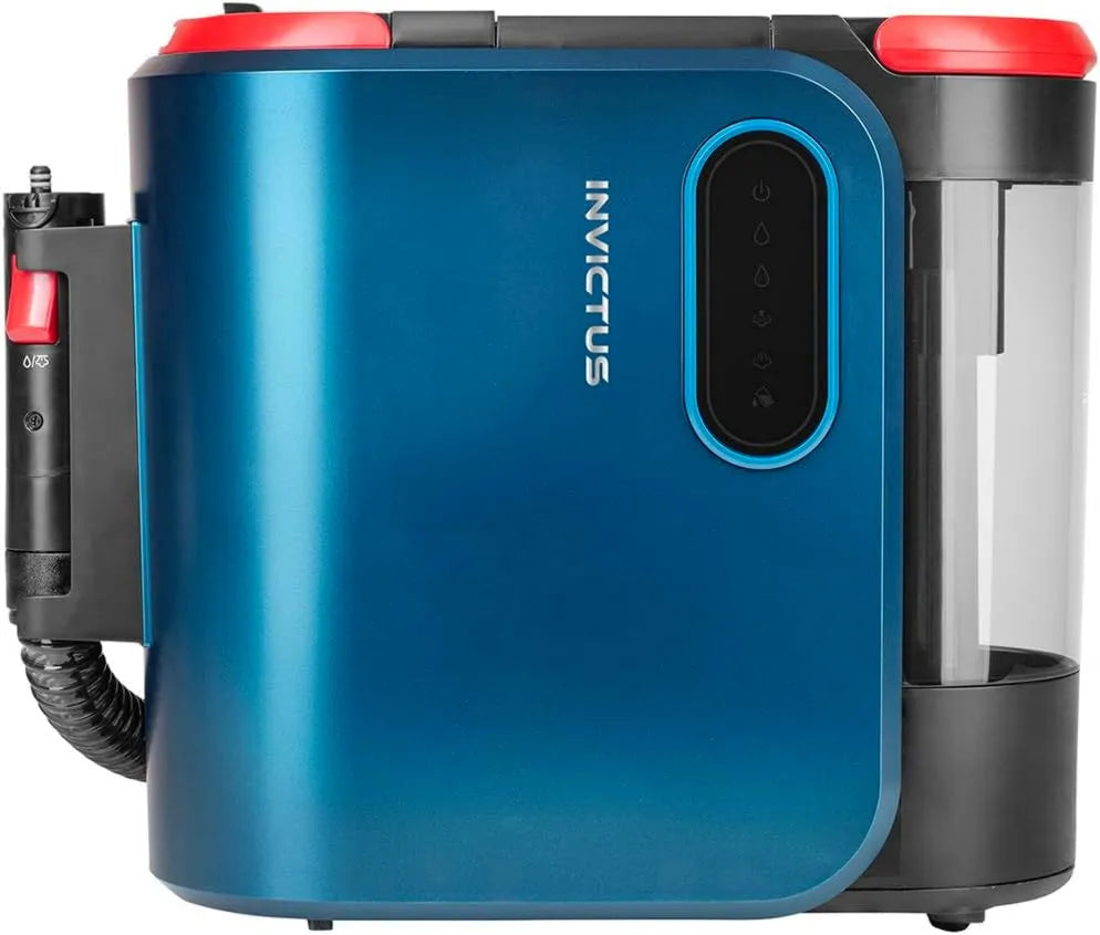 Genius myjka parowa, Invictus F9 Zestaw 16 wysokoenergetycznych środków czyszczących do tkanin, 4 tryby, LED ekran dotykowy, podwójny 1.6 l i 1, 3 l zbiornik systemu