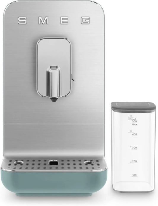 Smeg automatyczny ekspres do kawy, System Milk, automatyczna ekspres do kawy Expresso, zintegrowany młyn do ziaren, system termoblokowy BCC13EGMEU, 4 l, 1350 W, zbiornik 1