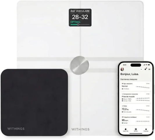 Withings, Równowaga, inteligentna waga, Wi-Fi, Bluetooth, OKRESY