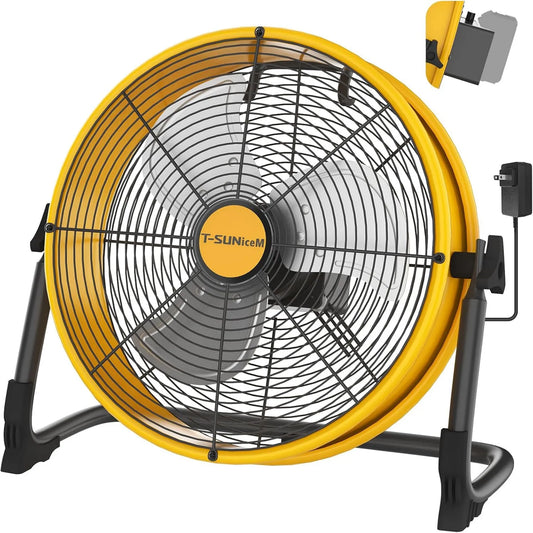 T-SUNiceM, DeWalt Wentylator, 40, 6 cm, 20 V, przenośny, przemysłowy, USB