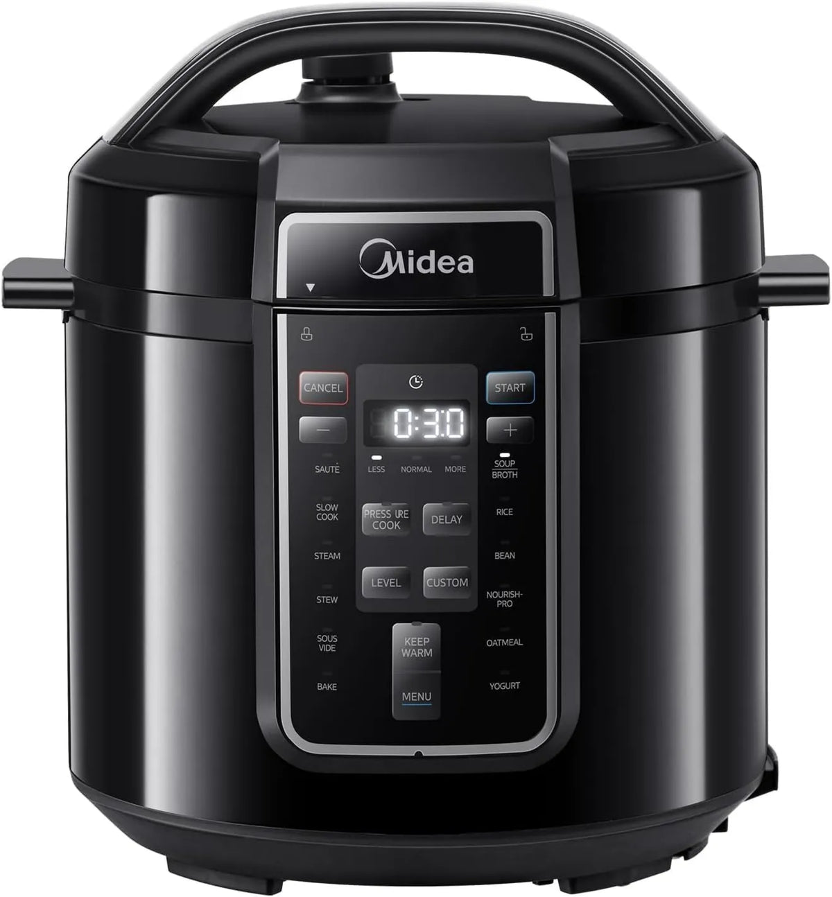 Midea, 9- in-1 Wielokuchenka, Samokuchenka, Elektryczna wielofunkcyjna kuchenka, 6 l, 12 programów, para, powłoka nieprzylepna 9-en-1