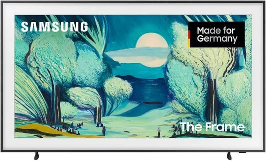 Samsung telewizor, LS03F NQ4 Smart TV, 55 cali, TV, 4K UHD, QLED, procesor AI Gen2, 138 cm, Nowoczesny design, Tryb artystyczny, schludna jakość obrazu