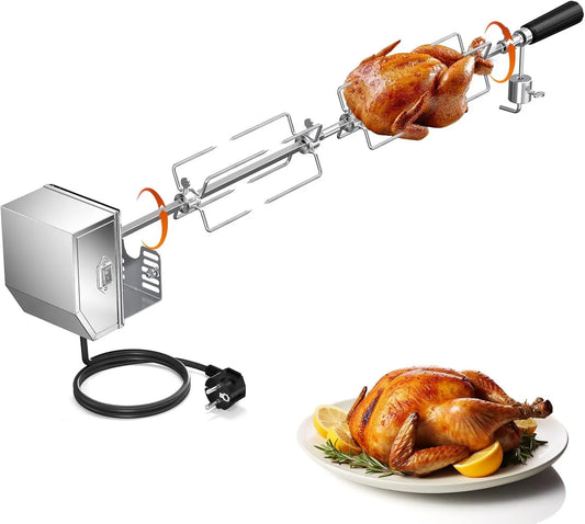 Yapasopu, 56- 134 cm 3 obr./min Grill, Silnik, 134 cm, stal nierdzewna, do grillowania Kit 3X Szkice Igły i Silnik w Ac 56-134 cm