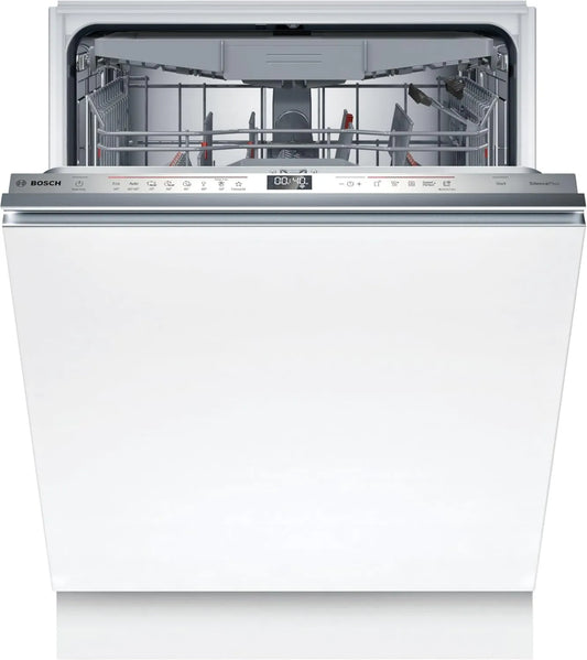 Bosch zmywarka, SBD6ECX12E do naczyń, 60 cm, w pełni zintegrowana, cichy, 6 Series, XXL, inteligentna, szuflada sztućców
