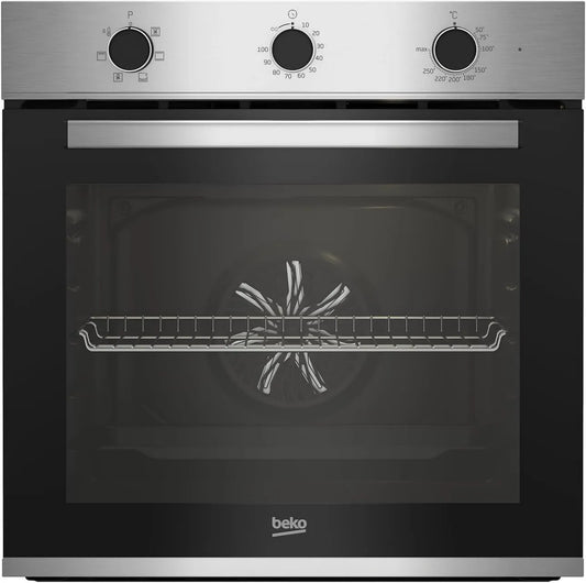 Beko piekarnik do zabudowy, Piec elektryczny BBIE12100XD, Piekarnik zintegrowany wielofunkcyjny 72 l 60 cm Stal nierdzewna - BBBIE12100XD, 72 l