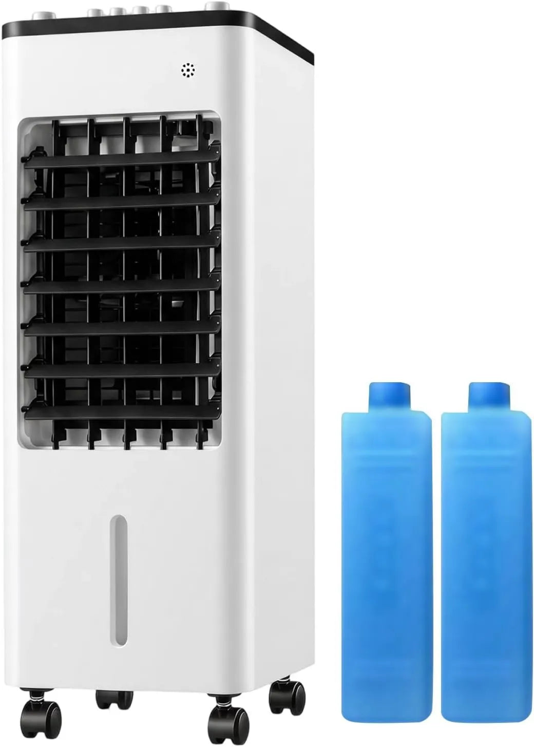 Generic, Odświeżacz powietrza, 6 l, koła poruszające się, 3 prędkości, oscylacja 120 °, tłumik, czarny, 4 Na kółkach, Czarne-Ogólne