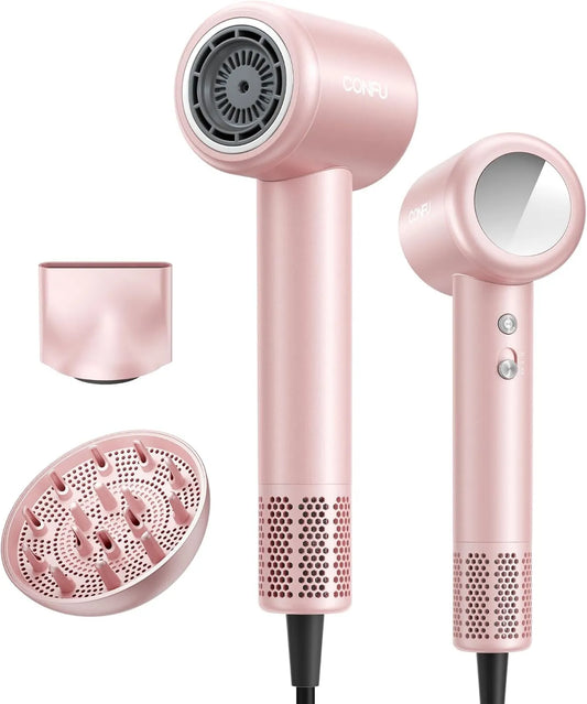 CONFU suszarka do włosów, dyfuzor, 1500 W, dekoracja salonu, do domu i salonu podróży